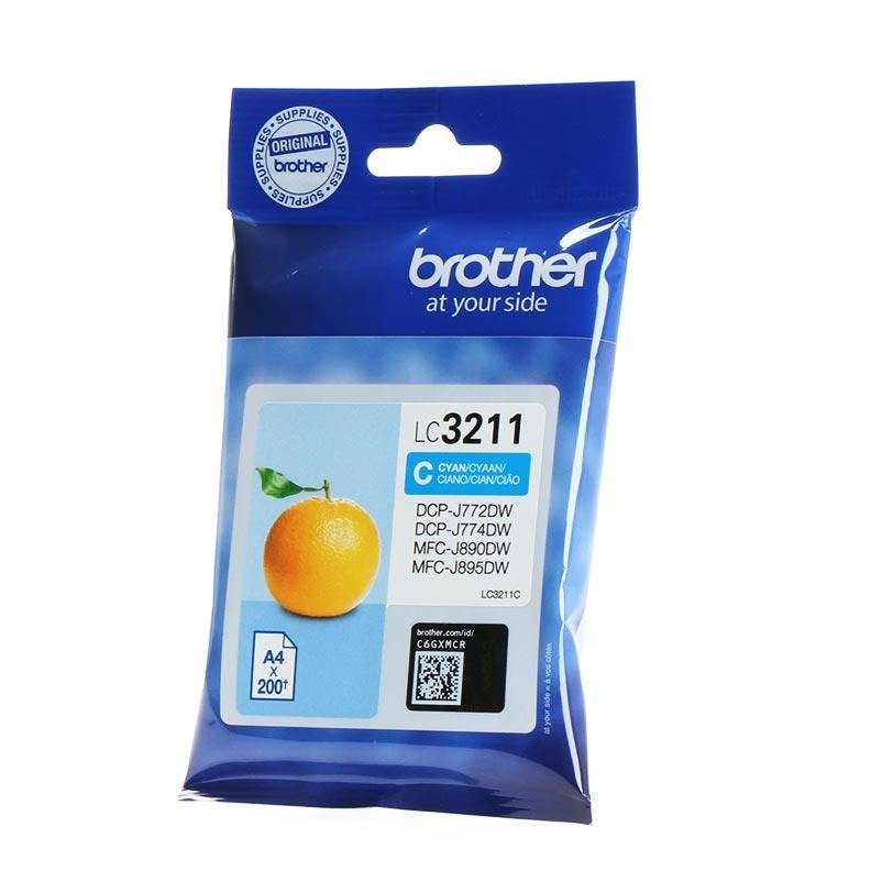 Brother Ink Cartridge Lc C Standard Capacity Lc Cyan Ergonauta Pl