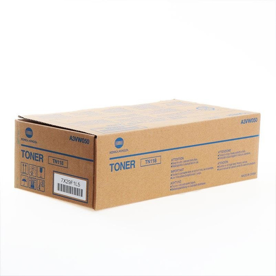 Minolta Toner A3VW050 standard capacity TN-118 black 2-Pack | Ergonauta.pl