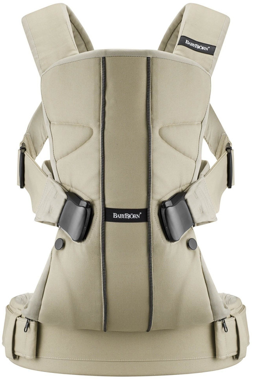 BABYBJORN ONE nosidełko ergonomiczne, Khaki/Beżowy