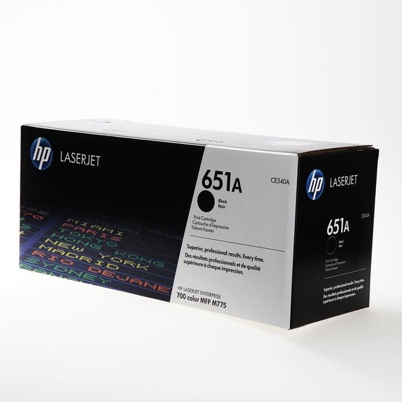 HP Toner Cartridge CE340A Standard Capacity No. 651A black