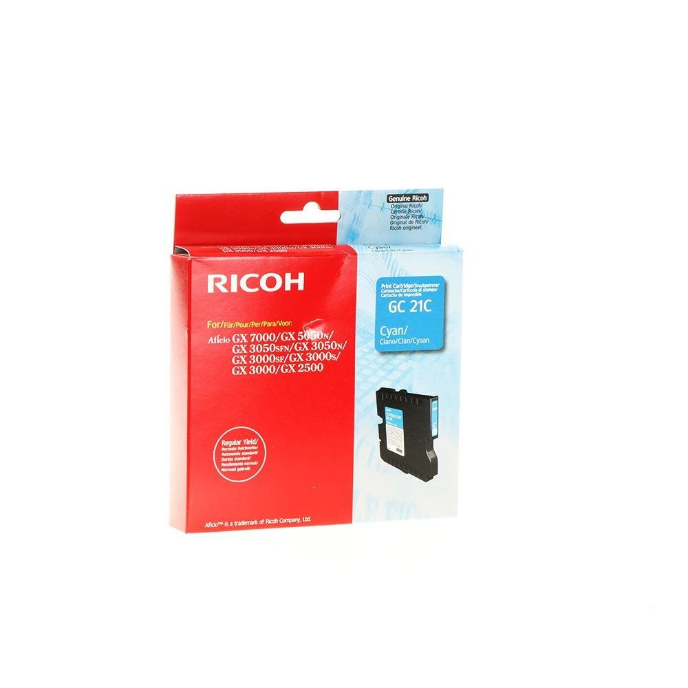 Ricoh Gel Cartridge 405533 standard capacity GC21 cyan Ergonauta.pl