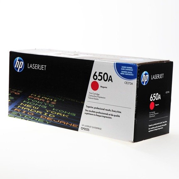 HP Toner Cartridge CE273A Standard Capacity No. 650A magenta